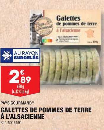 pays gourmand galettes de pommes de terre à l'alsacienne