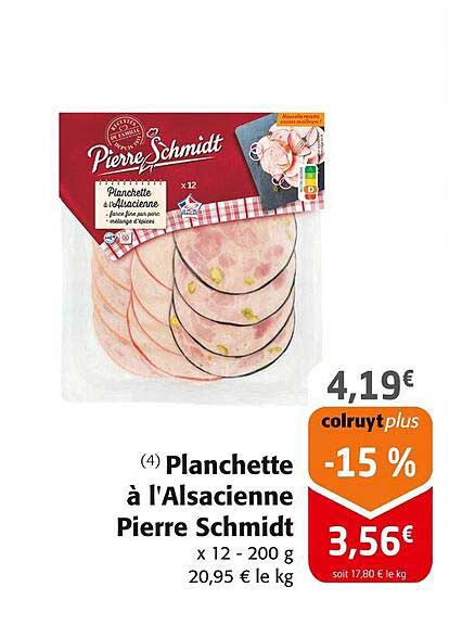 planchette à l'alsacienne pierre schmidt