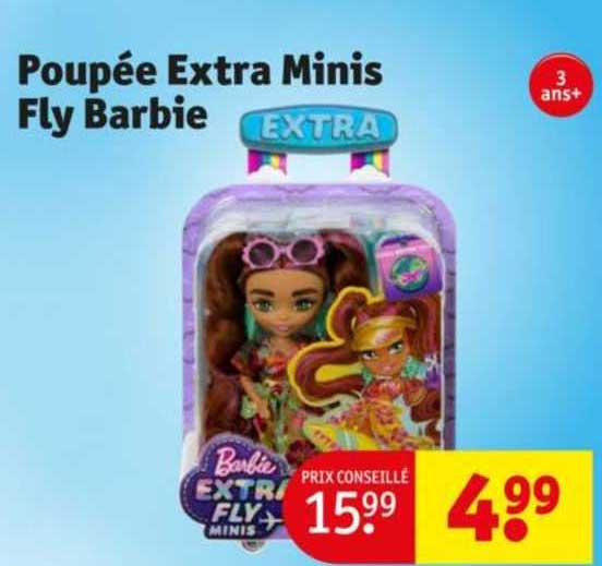 poupée extra minis fly barbie