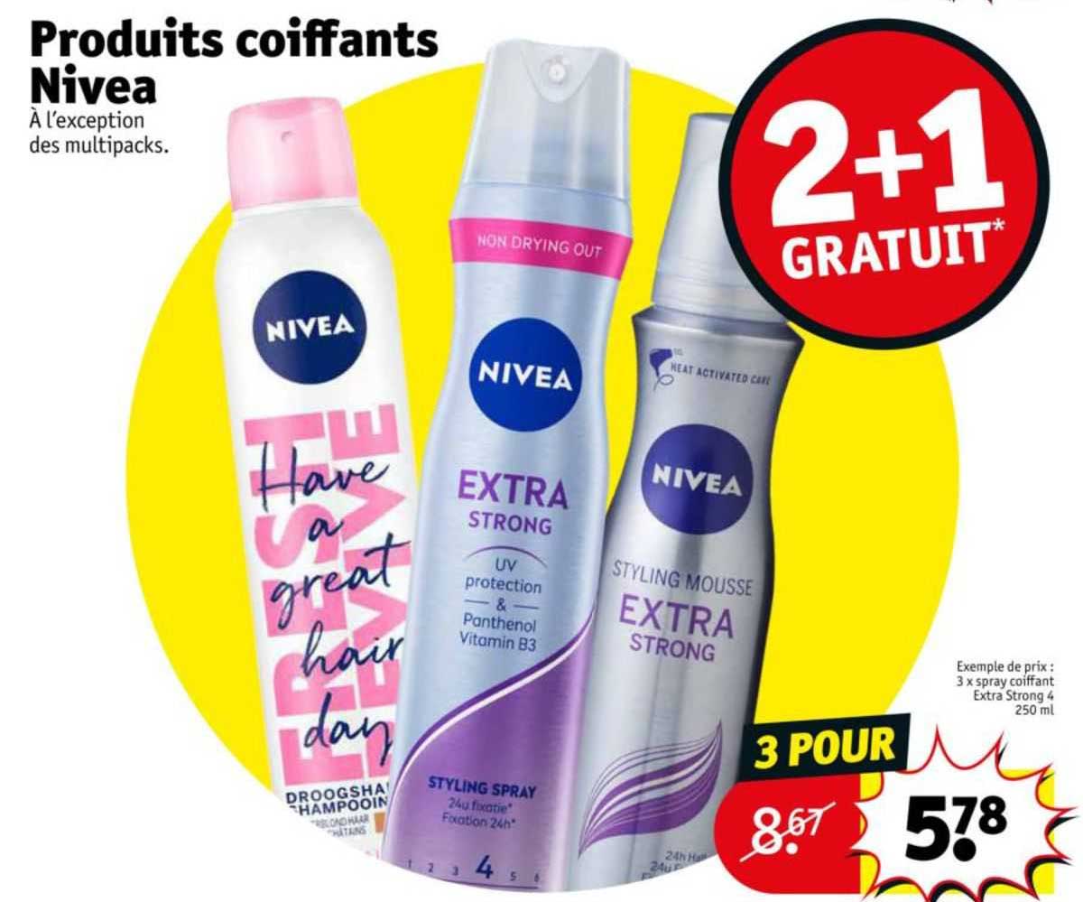 produits coiffants nivea