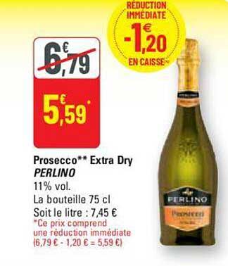 Prosecco Extra Dry Perlino