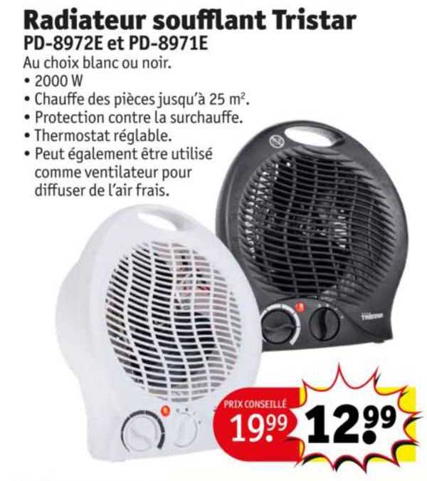 Radiateur Soufflant Tristar