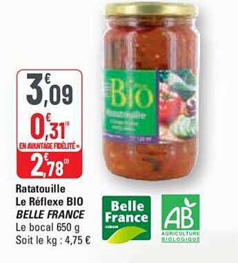 ratatouille le réflexe bio belle france