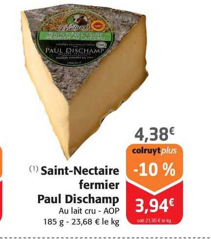 saint-nectaire fermier paul dischamp