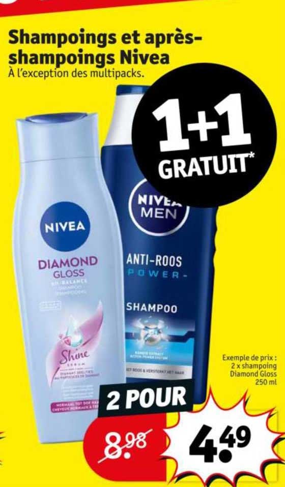 shampoings et après-shampoings nivea