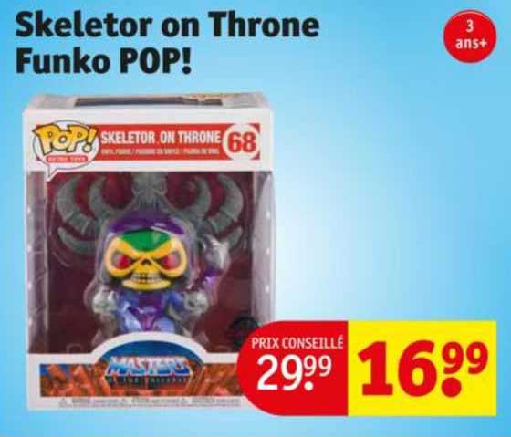 skeletor on throne funko pop!