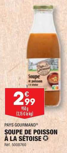 soupe de poisson à la sétoise