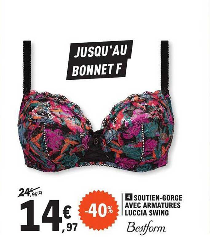 soutien-gorge avec armatures luccia swing