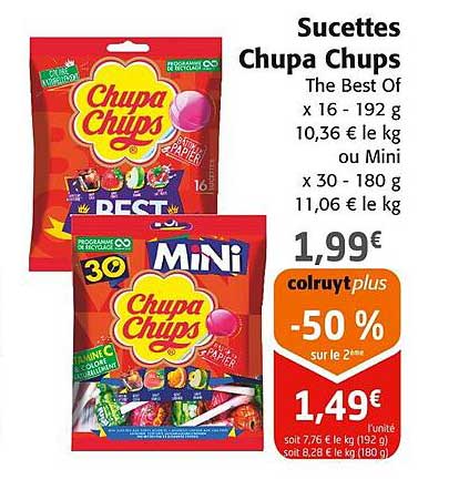sucettes chupa chups