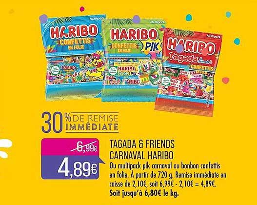 Tagada & Friends Carnaval Haribo