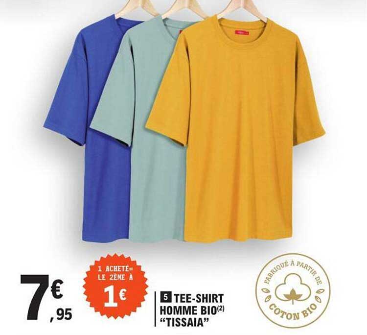 tee-shirt homme bio "tissaia"