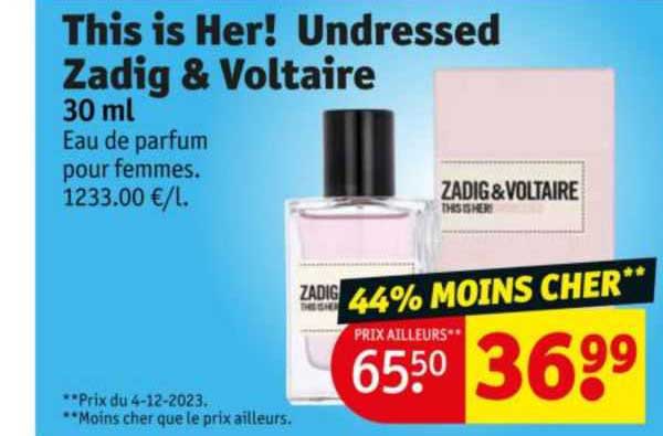 this is her! undressed zadig & voltaire