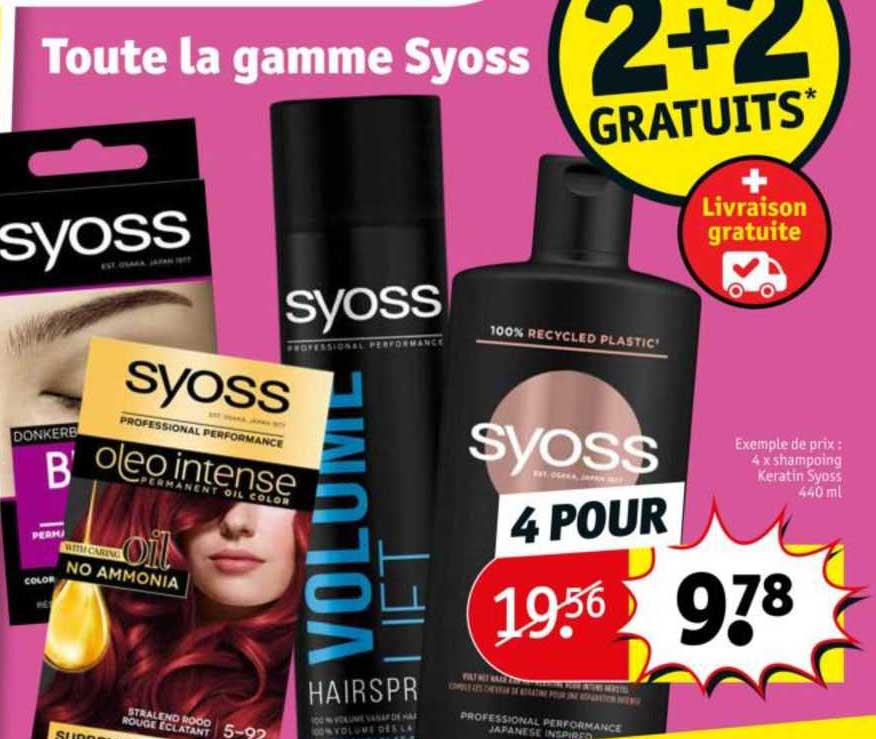 toute la gamme syoss