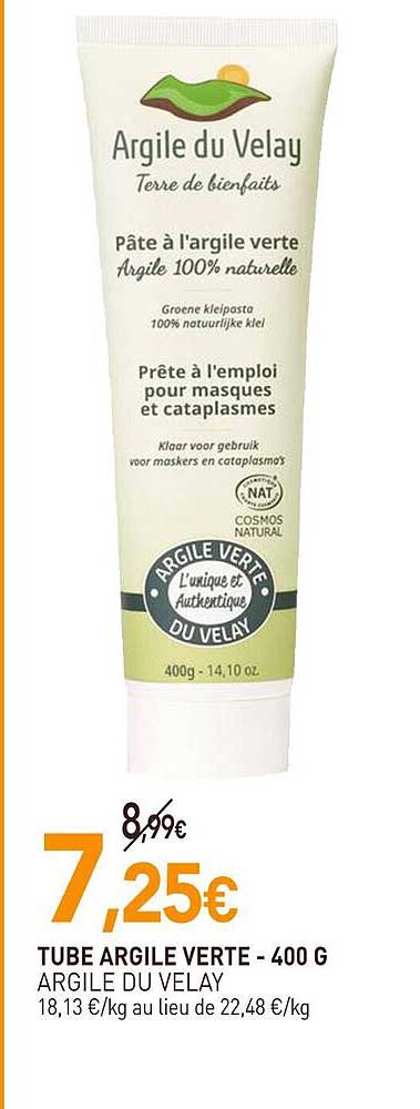 Tube Argile Verte Argile Du Velay
