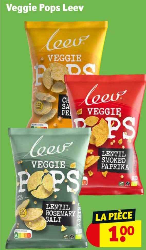 veggie pops leev