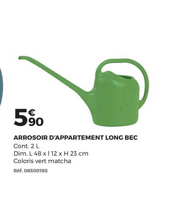arrosoir d'appartement long bec