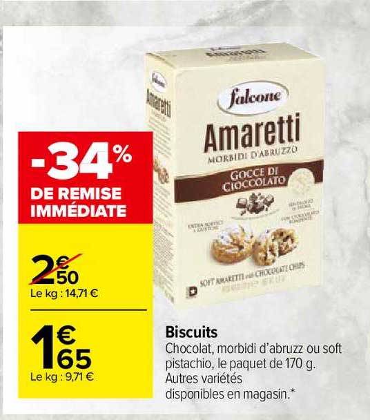 Biscuits Falcone Amaretti