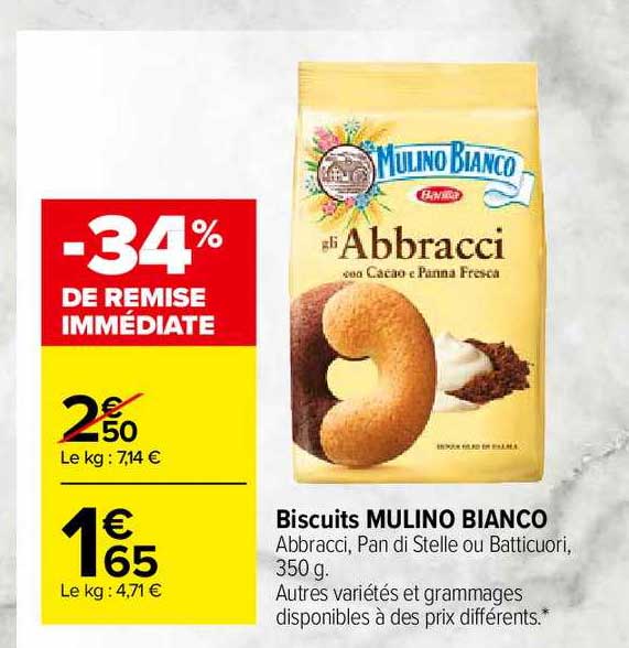 biscuits mulino bianco