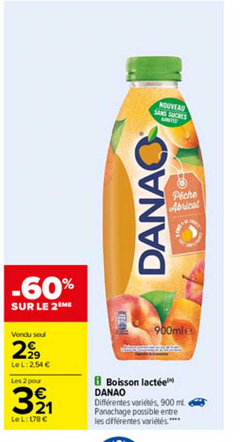 boisson lactée danao