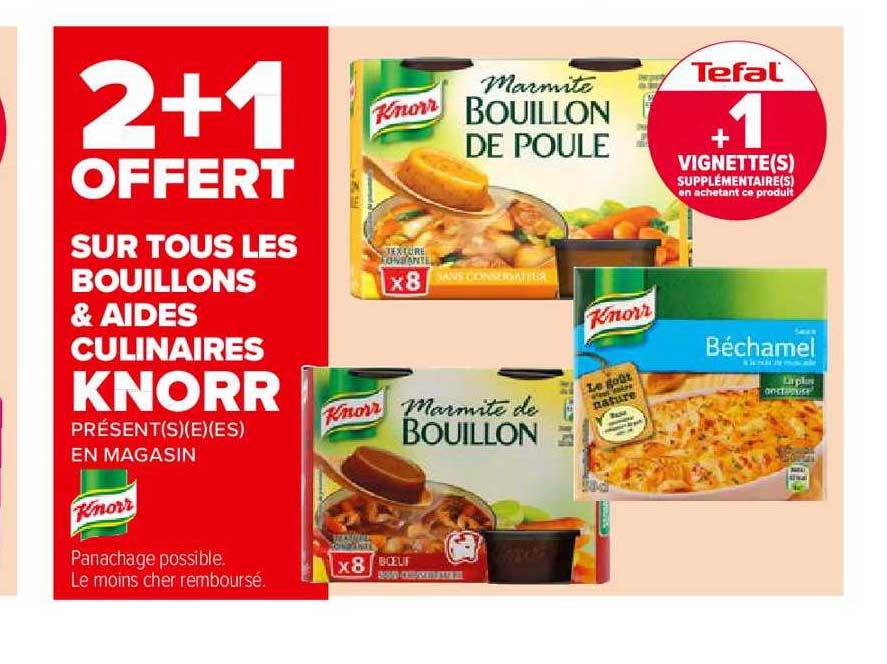 bouillons & aides culinaires knorr