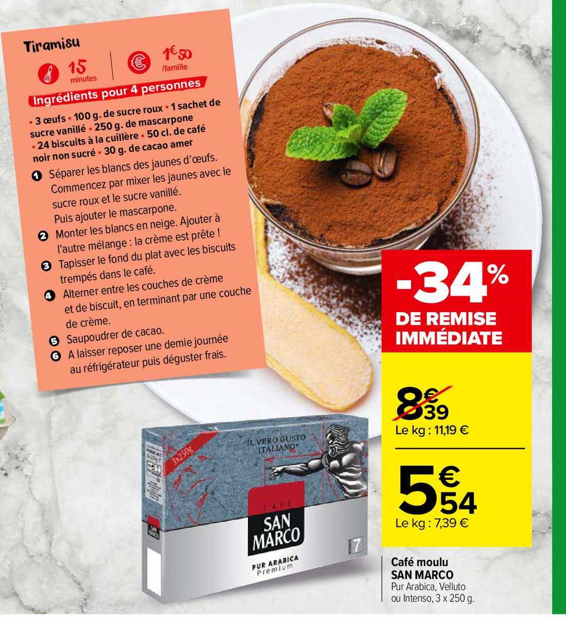 café moulu san marco