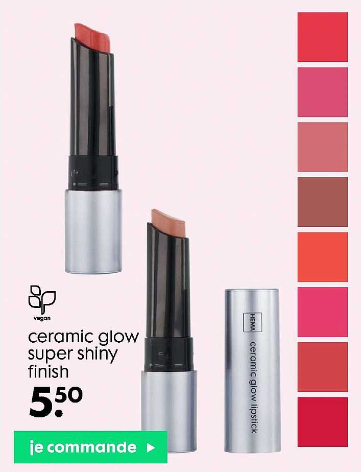 ceramic glow super shiny finish