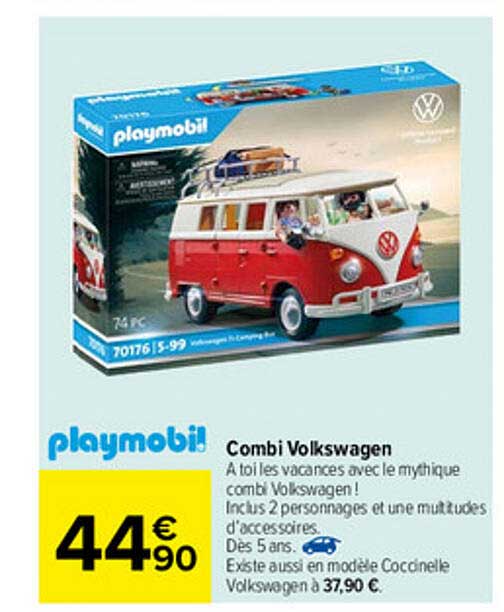 Combi Volkswagen Playmobil