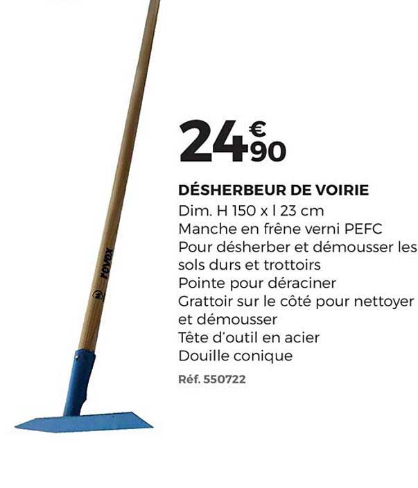 désherbeur de voirie