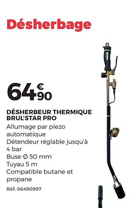 Désherbeur Thermique Brul'star Pro