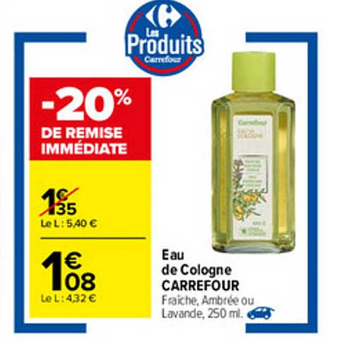 Eau De Cologne Carrefour