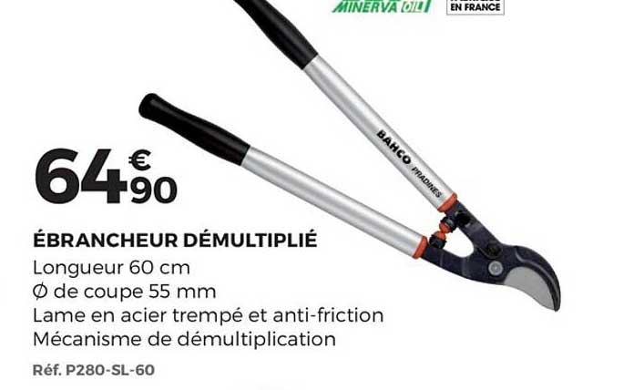 ébrancheur démultiplié