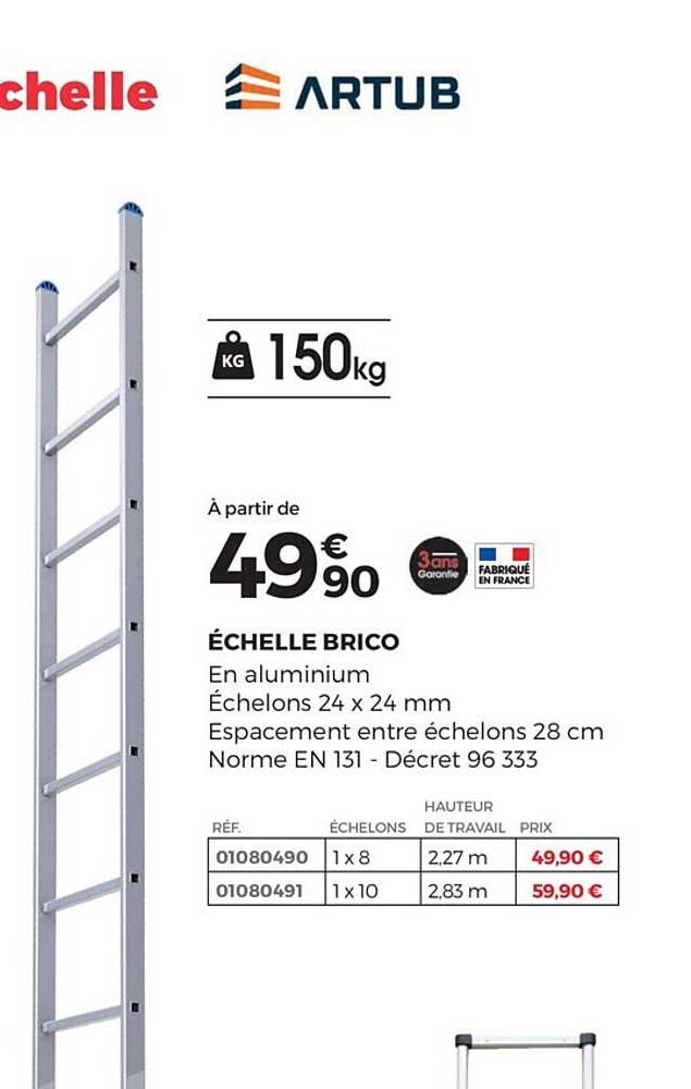 échelle Brico Artub