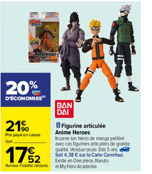 figurine articulée ban dai