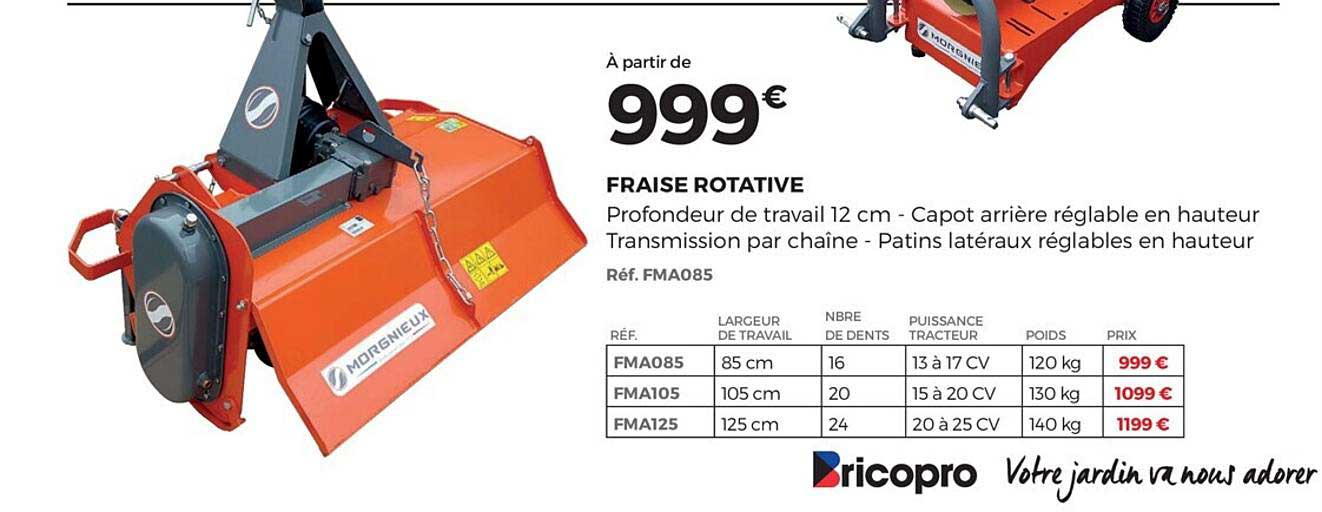 Fraise Rotative
