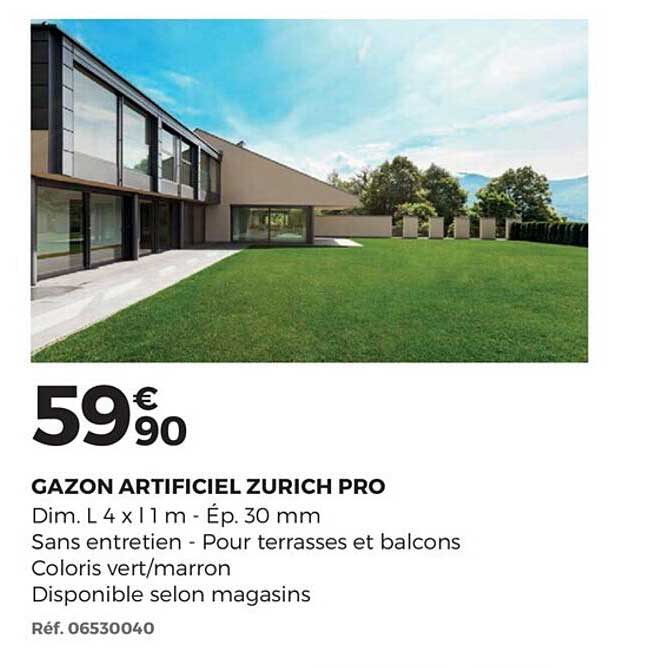 gazon artificiel zurich pro