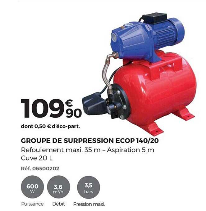 groupe de surpression ecop 140 20