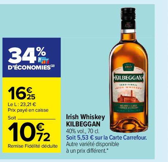 irish whiskey kilbeggan