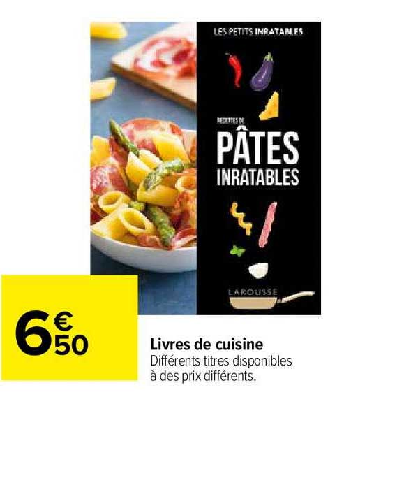 Livres De Cuisine