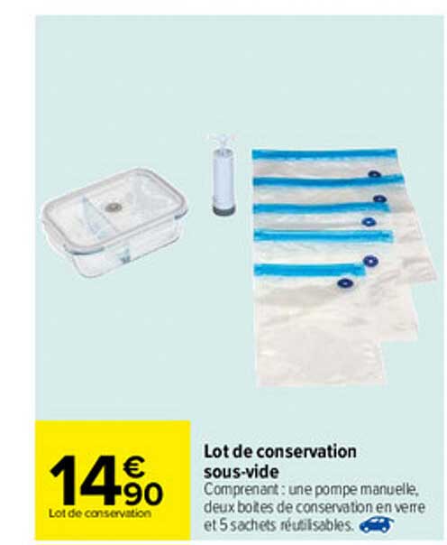Lot De Conservation Sous-vide