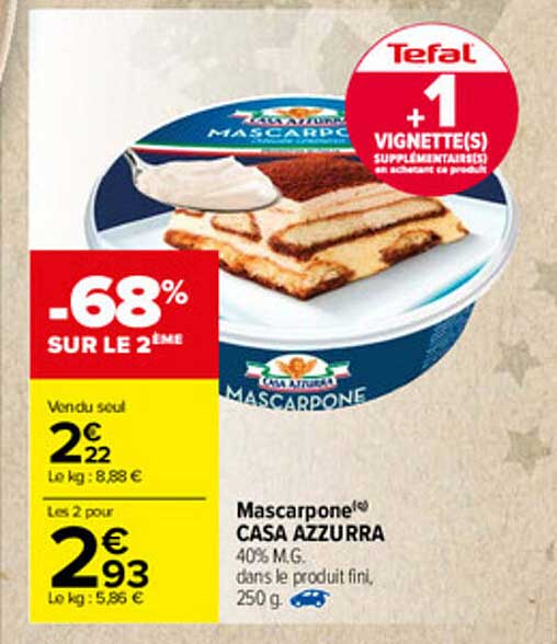 mascarpone casa azzurra