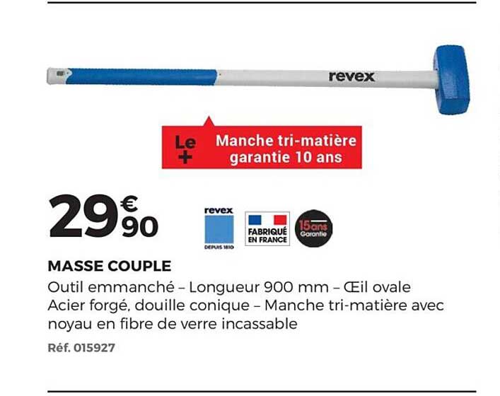 masse couple revex