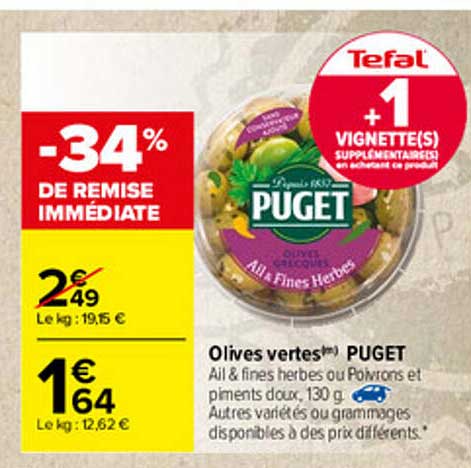 Olives Vertes Puget