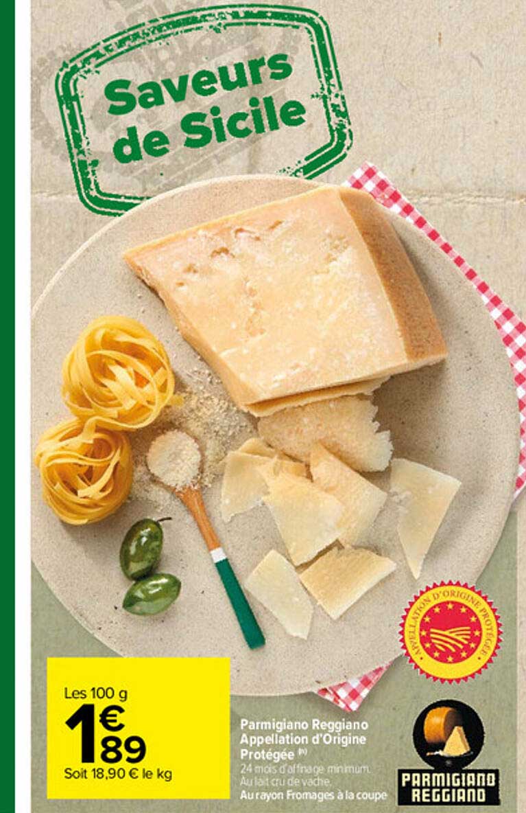 parmigiano reggiano appellation d'origine protégée