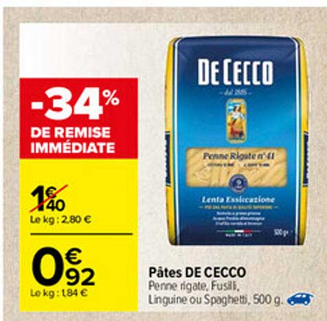 pâtes de cecco