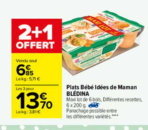 plats bébé idées de maman blédina