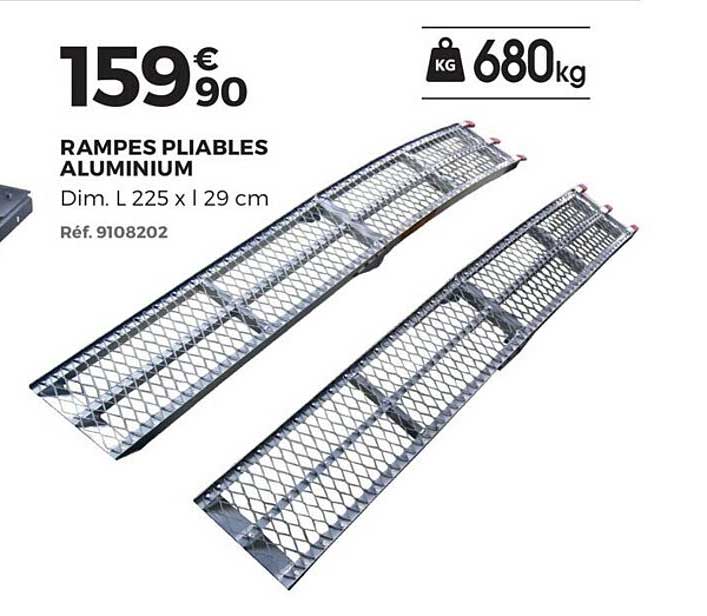 Rampes Pliables Aluminium