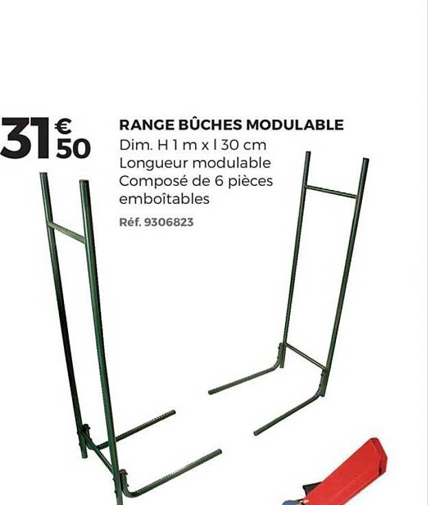 Range Bûches Modulable
