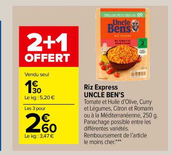 riz express uncle ben's