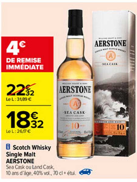 scotch whisky single malt aerstone