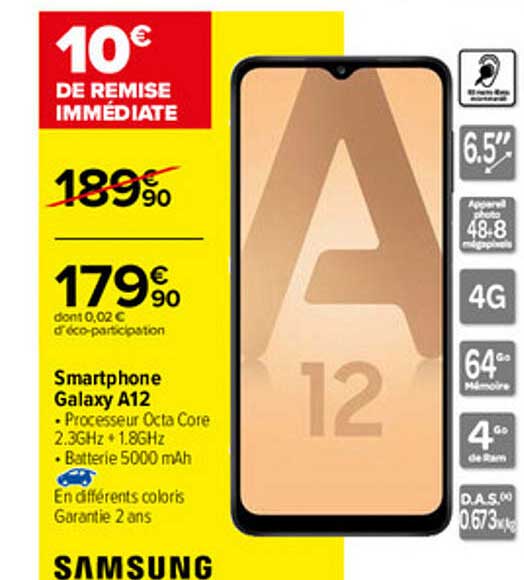 smartphone galaxy a12 samsung